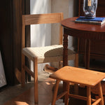 チェア ベージュ クラフト紙 チェリー材 レッドオーク htysd-3197