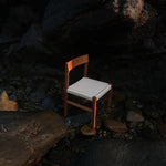 チェア ベージュ クラフト紙 チェリー材 レッドオーク htysd-3197