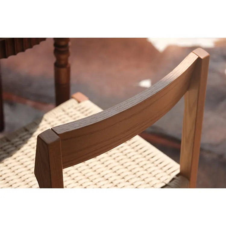 チェア ベージュ クラフト紙 チェリー材 レッドオーク htysd-3197