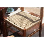 チェア ベージュ クラフト紙 チェリー材 レッドオーク htysd-3197