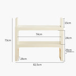 ラック ベージュhuf-3807