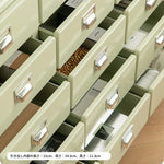 キャビネット ベージュ ブラック オレンジグリーン グリーン レッド ブルー ピンク カーキ ライトブルー ガラス huf-3813