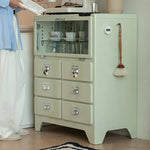 キャビネット ベージュ ブラック オレンジグリーン グリーン レッド ブルー ピンク カーキ ライトブルー ガラス huf-3813