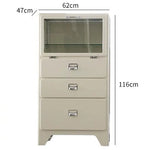 キャビネット ベージュ ブラック オレンジグリーン グリーン レッド ブルー ピンク カーキ ライトブルー ガラス huf-3813