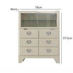 キャビネット ベージュ ブラック オレンジグリーン グリーン レッド ブルー ピンク カーキ ライトブルー ガラス huf-3813