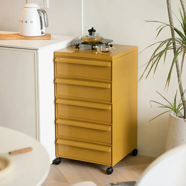 キャビネット グリーン ベージュ カラー1 ダークイエロー オレンジ ブラックhuf-3815