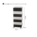 キャビネット グリーン ベージュ カラー1 ダークイエロー オレンジ ブラックhuf-3815