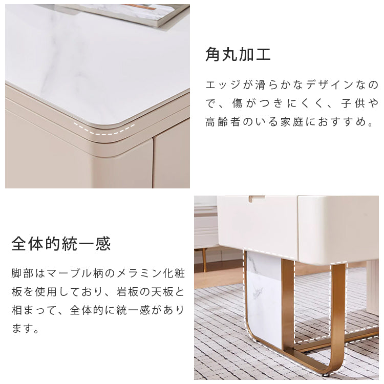 モダンデザイン センターテーブル 多層板&セラミック製 高級感溢れるリビングテーブル hx-1573