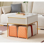 セラミック製センターテーブル|高級感あふれるデザインと耐久性 hx-1576