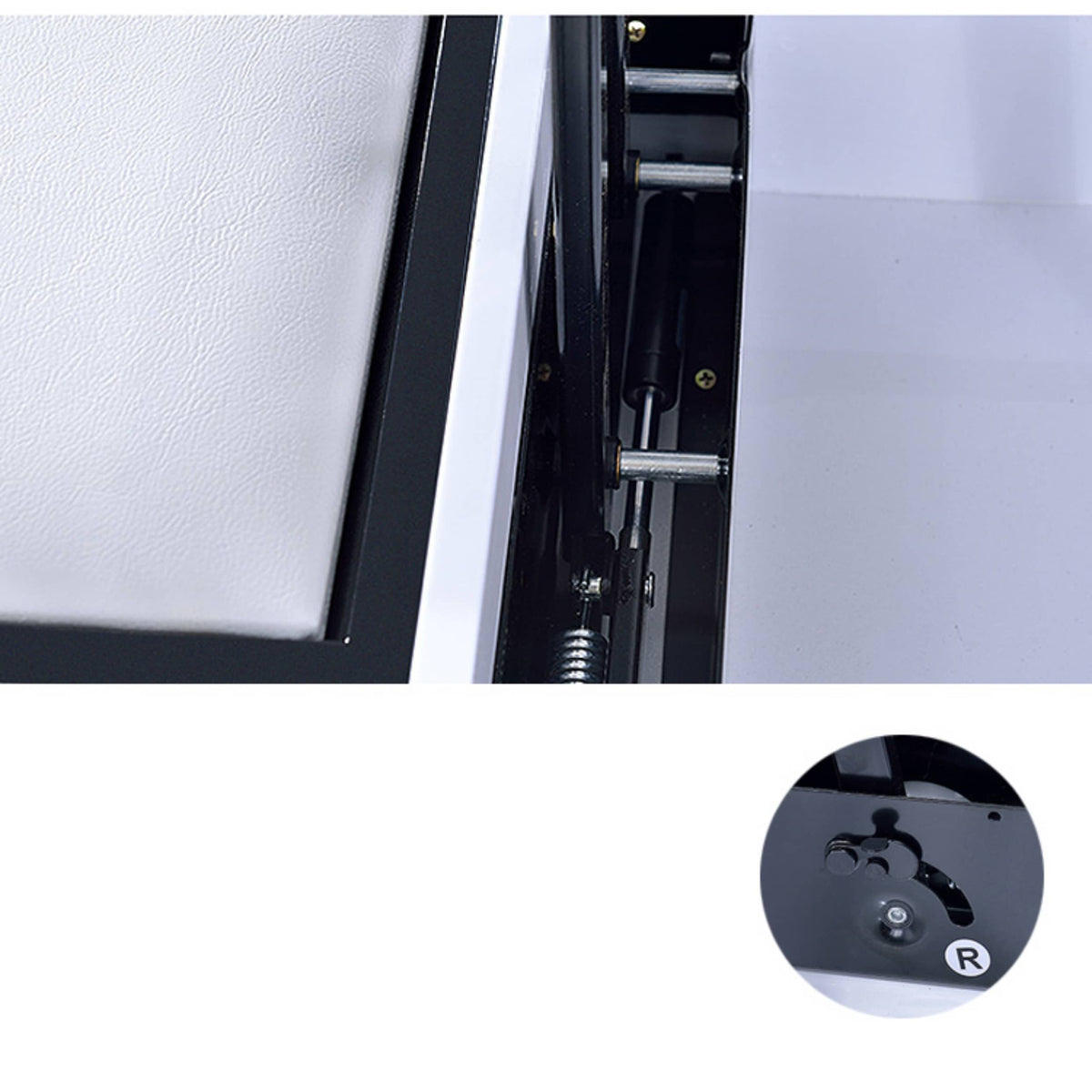 セラミックPUレザーセンターテーブル|高級感あふれるデザインと耐久性 hx-1578