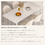 テーブル ホワイト セラミック スチール hx-cz-wh2-table