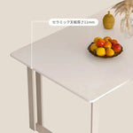 テーブル ホワイト セラミック スチール hx-cz-wh2-table