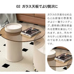 テーブル ホワイト セラミック ガラス hx-hlcj-wh1-table