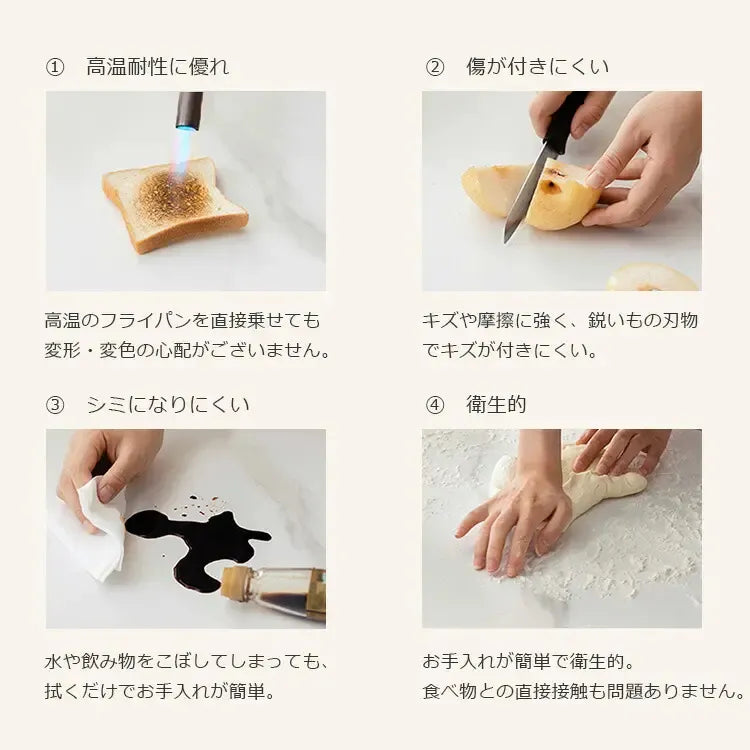 テーブル ホワイト セラミック スチール hx-ybcz-wh10-table