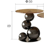 モダンデザイン強化ガラス製センターテーブル|スタイリッシュなステンレス脚付き hxbs-3027