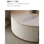 モダンデザイン 強化ガラス&ステンレス製 センターテーブル - おしゃれなパイン材のアクセント付き - リビングルーム向け 高級感溢れるインテリア家具 hxbs-3029