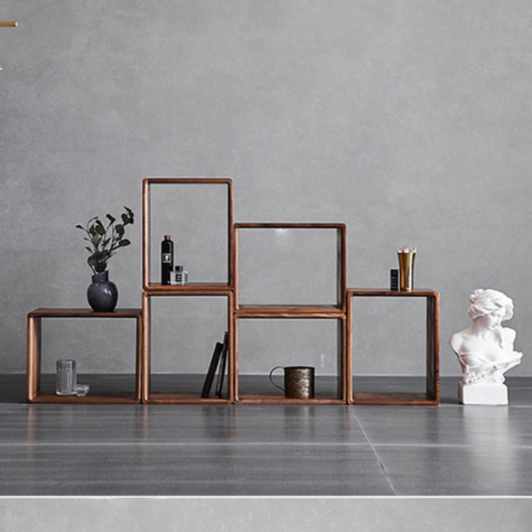 自由組み合わせ可能な木製扉付きフロア収納キャビネット 多段式で壁際やコーナーに最適 hxhcy-5437