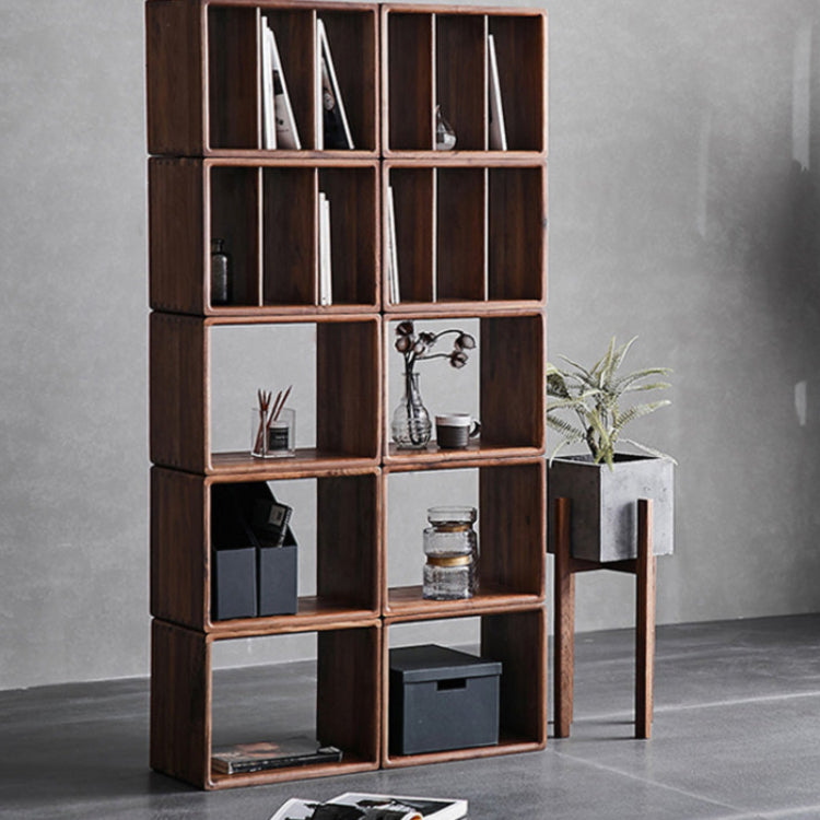 自由組み合わせ可能な木製扉付きフロア収納キャビネット 多段式で壁際やコーナーに最適 hxhcy-5437