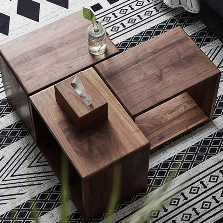 自由組み合わせ可能な木製扉付きフロア収納キャビネット 多段式で壁際やコーナーに最適 hxhcy-5437