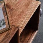 自由組み合わせ可能な木製扉付きフロア収納キャビネット 多段式で壁際やコーナーに最適 hxhcy-5437