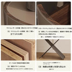 モダンなナイトテーブル | 合成皮革とステンレス製のスタイリッシュなデザイン | おしゃれな寝室やリビングに最適! hxy-5162