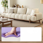 シンプルでスタイリッシュなアッシュ材エアレザーソファー - 快適なリビング空間を演出! hyc-3115