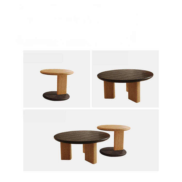 無垢材センターテーブル|シンプルでスタイリッシュなリビング家具|心地よい空間作りに最適 hyc-3123