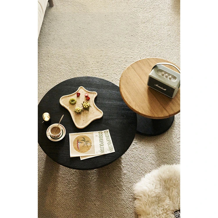 無垢材センターテーブル|シンプルでスタイリッシュなリビング家具|心地よい空間作りに最適 hyc-3123