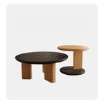 無垢材センターテーブル|シンプルでスタイリッシュなリビング家具|心地よい空間作りに最適 hyc-3123