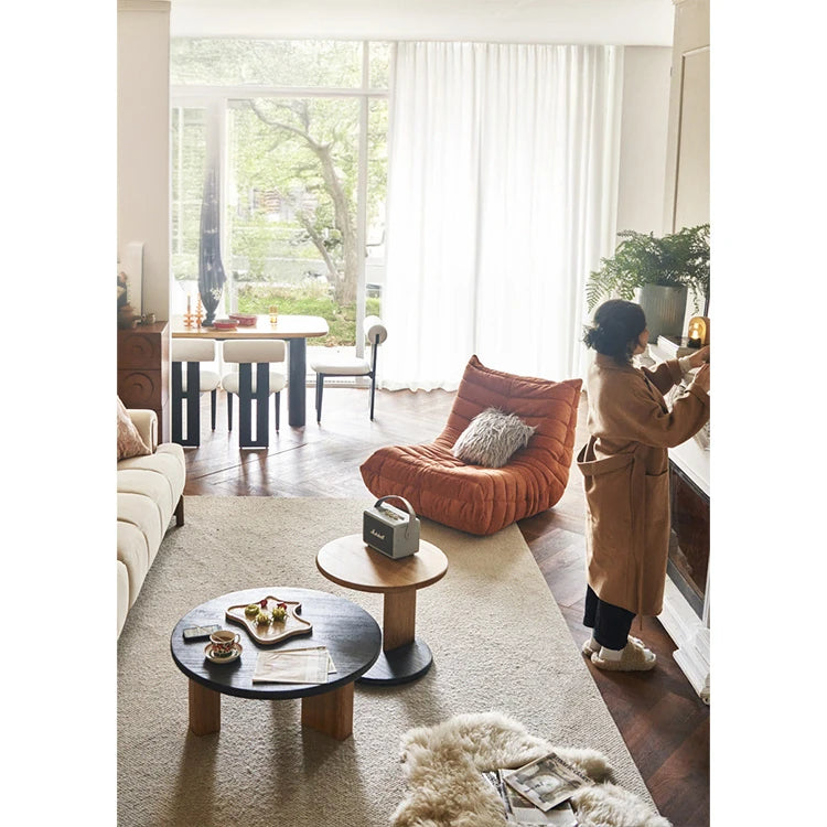 無垢材センターテーブル|シンプルでスタイリッシュなリビング家具|心地よい空間作りに最適 hyc-3123