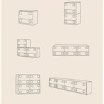 北欧風パインキャビネット|スタイリッシュな空間作りに最適! hyj-2299