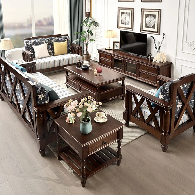 高級感のある無垢材テレビキャビネット - 強化ガラス扉付き、エレガントなリビングの主役 hyjyj-4262