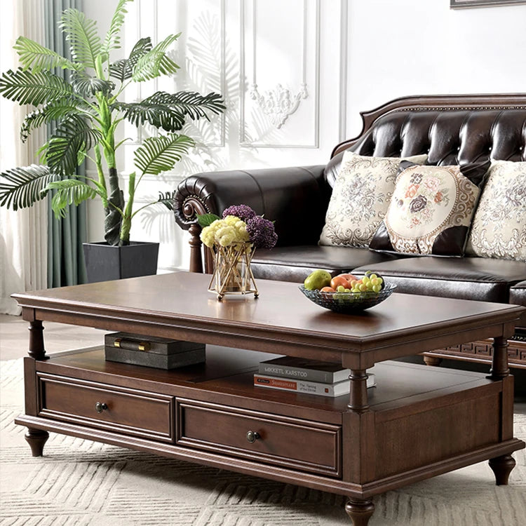 高級無垢材センターテーブル|リビングを華やかにする上質デザイン hyjyj-4264