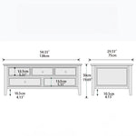 高級無垢材センターテーブル|エレガントなリビング空間に最適 hyjyj-4271