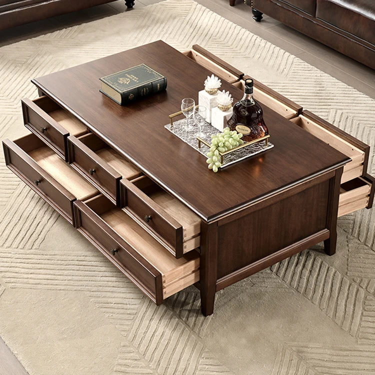 高級無垢材センターテーブル|エレガントなリビング空間に最適 hyjyj-4271