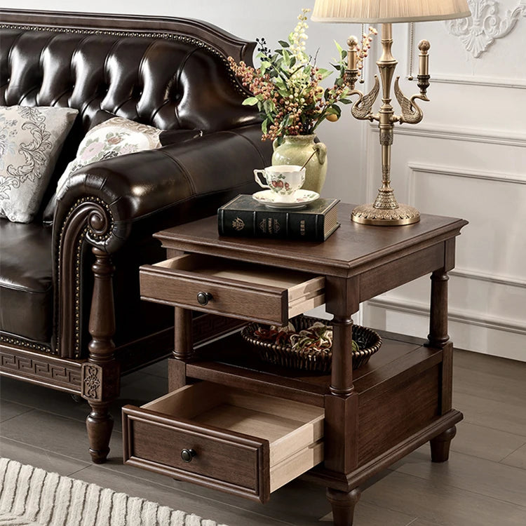 高級無垢材センターテーブル|エレガントなリビングを演出 hyjyj-4272