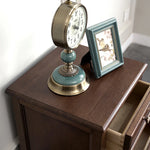 高級無垢材ナイトテーブル|優雅なリビングに最適 hyjyj-4273