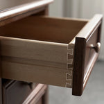 高級無垢材ナイトテーブル|優雅なリビングに最適 hyjyj-4273