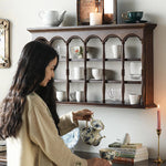 高級無垢材ラックセット|エレガントなリビング&ベッドルームデザイン hyjyj-4275