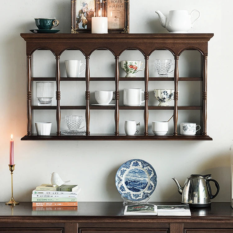 高級無垢材ラックセット|エレガントなリビング&ベッドルームデザイン hyjyj-4275