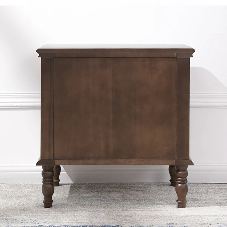 高級無垢材ナイトテーブル|エレガントなデザインでリビングを格上げ hyjyj-4282