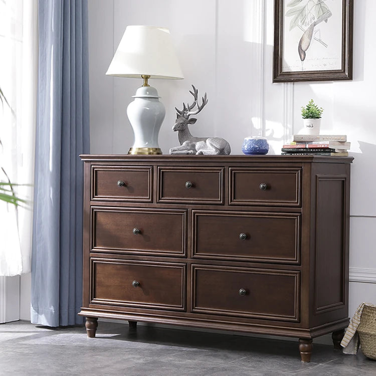 高級感溢れる無垢材キャビネット|クラシックなデザインでリビングにぴったり hyjyj-4287