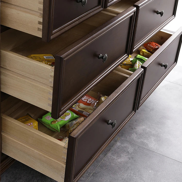 高級感溢れる無垢材キャビネット|クラシックなデザインでリビングにぴったり hyjyj-4287