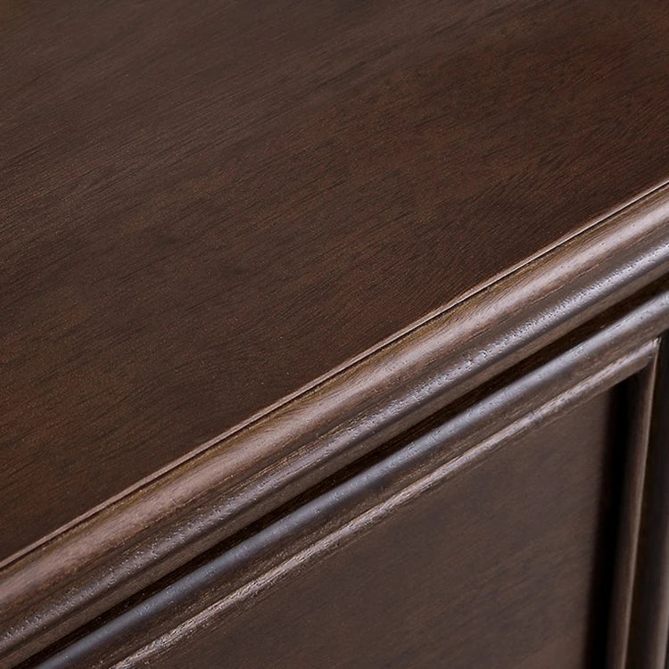 高級感溢れる無垢材キャビネット|クラシックなデザインでリビングにぴったり hyjyj-4287