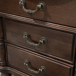 高級感漂う無垢材ナイトテーブル|贅沢な寝室インテリアにピッタリの木製家具 hyjyj-4290