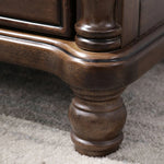 高級感漂う無垢材ナイトテーブル|贅沢な寝室インテリアにピッタリの木製家具 hyjyj-4290