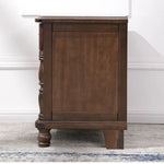 高級感漂う無垢材ナイトテーブル|贅沢な寝室インテリアにピッタリの木製家具 hyjyj-4290