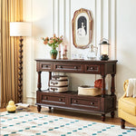 高級感あふれるチェリー材テーブル|上質リビングの必需品 hyjyj-4297