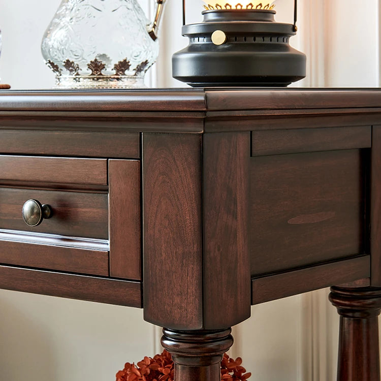 高級感あふれるチェリー材テーブル|上質リビングの必需品 hyjyj-4297