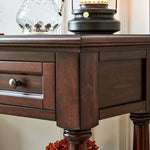 高級感あふれるチェリー材テーブル|上質リビングの必需品 hyjyj-4297